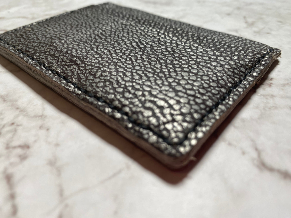 Handmade Card Wallet, Stingray Pattern