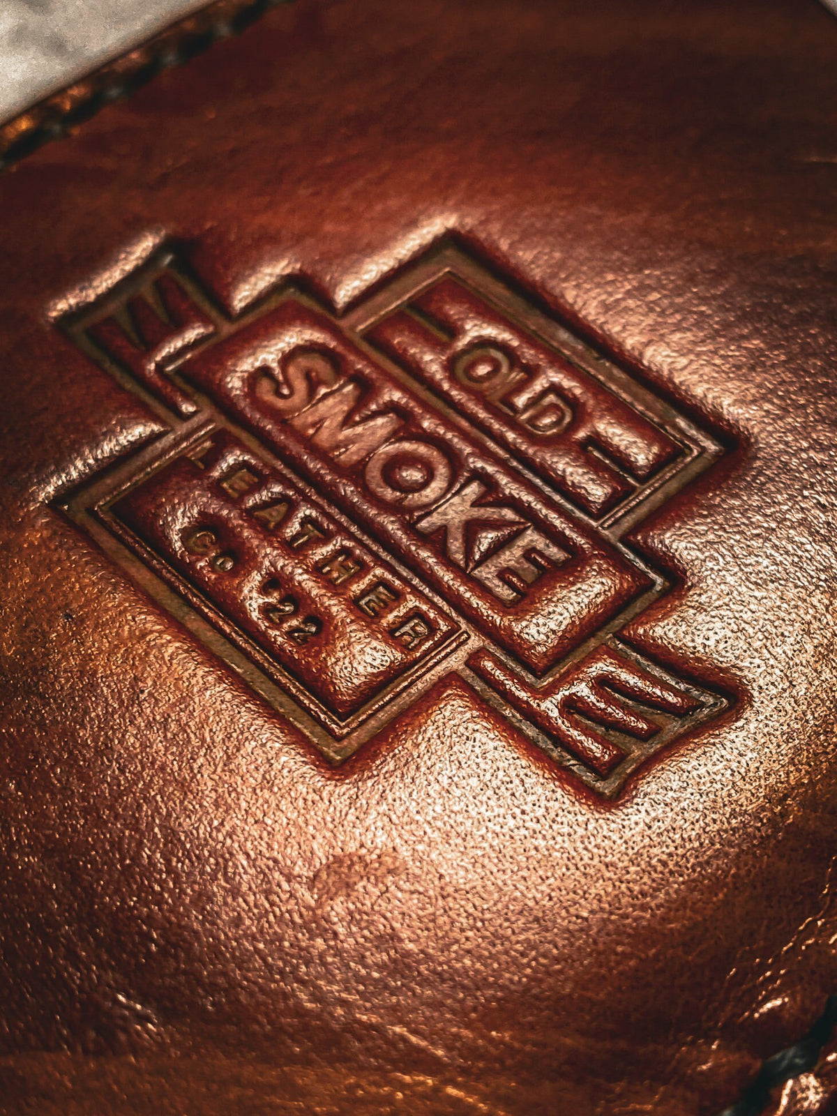 Minimalist Card Wallet Saddle Tan and Mahogany