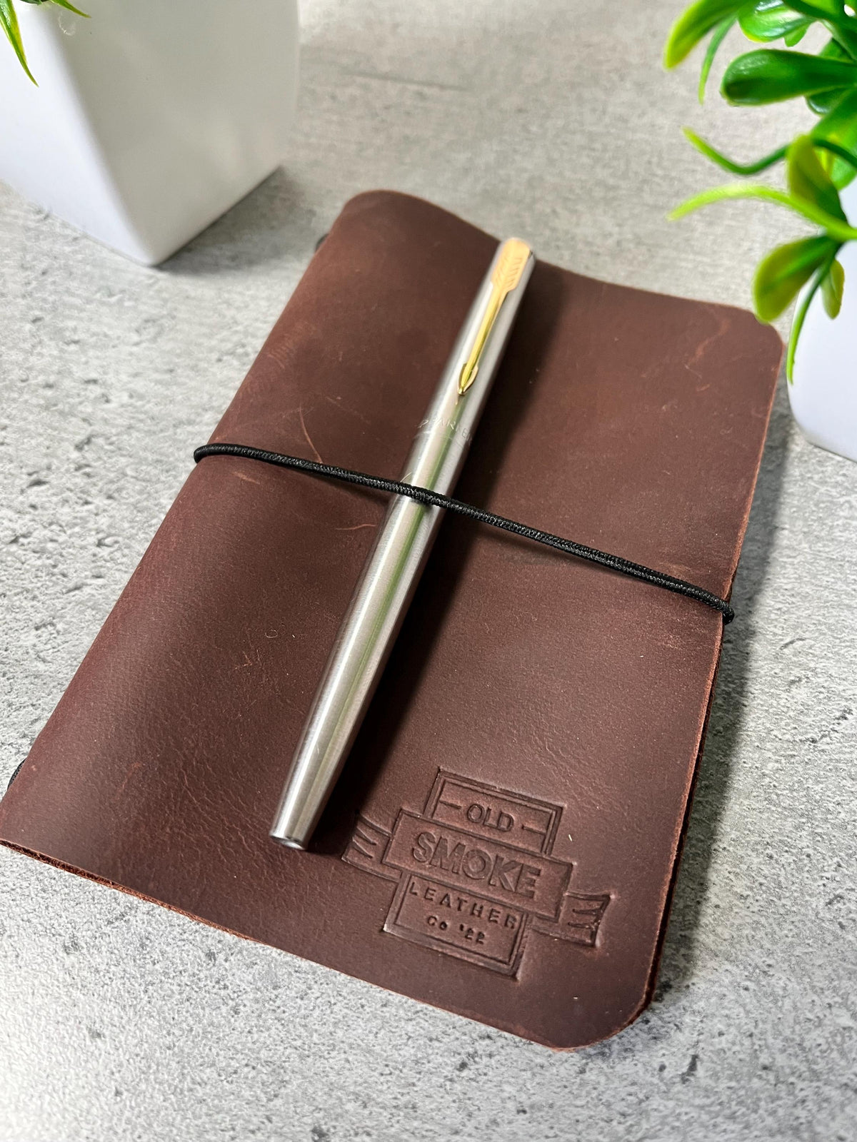 Handmade Leather Notebook – Rustic Journal, Refillable Travel Diary, Vintage Leather Sketchbook