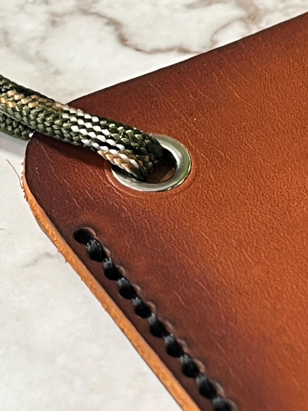 XL Handmade Leather Pocket Slip, Leather EDC Multitool Pouch.