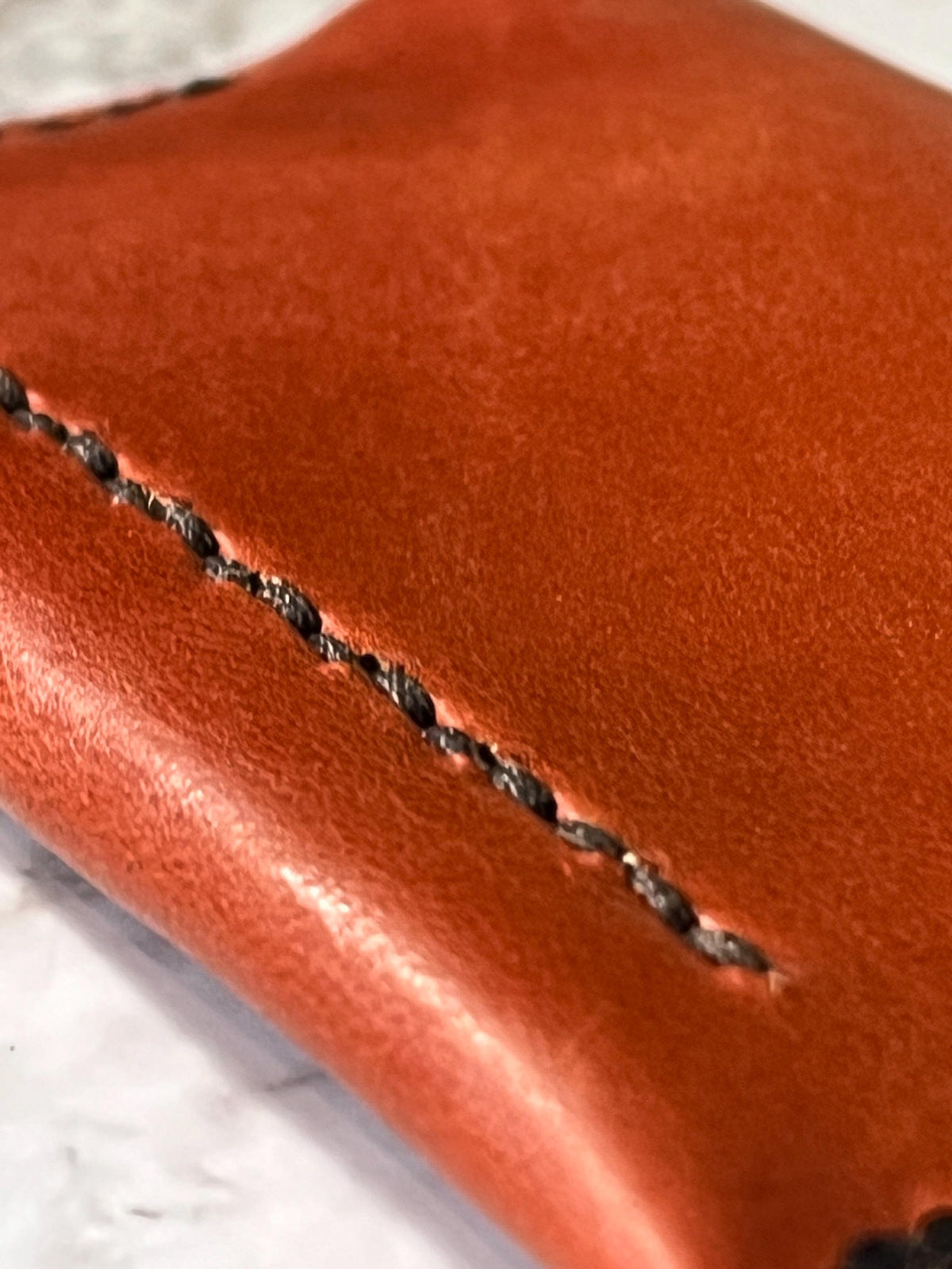 Handmade Leather Card Holder Wallet | Slim Minimalist Wallet | Full Grain Leather Card Case | Front Pocket Wallet | Gift for Men.
